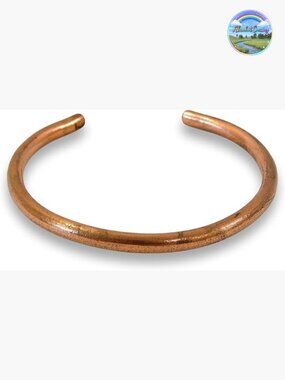 Copper Cuff Healing Bracelet from Nepal - Handcrafted